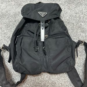 Prada backpack authentic